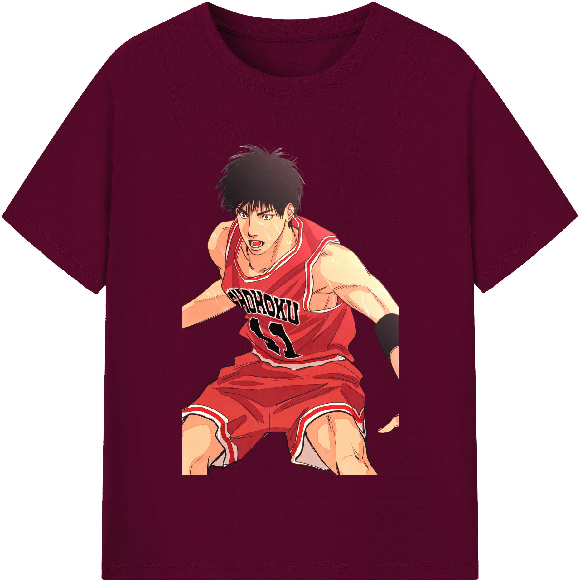 （画像用） SLAM DUNK／スラムダンク レディースカジュアルプリントTシャツ（綿100％）